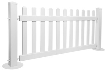 pvc picket fence