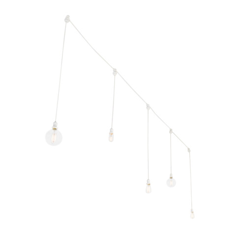 20m Festoon Lights - 20x 1m dropdown Edison Globe