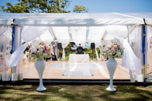 Marquee at Bennelong Lawn, Sydney