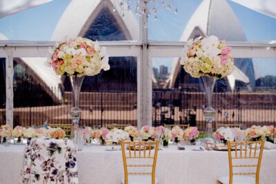 Marquee at Bennelong Lawn, Sydney