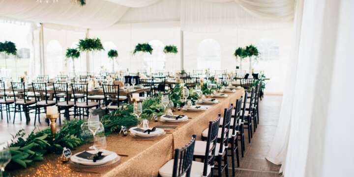 Wedding Reception Marquee Hire | Sydney, Melbourne, Brisbane, Gold