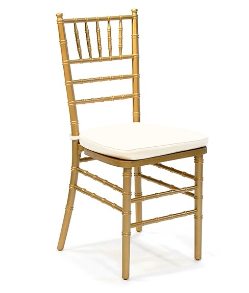 Gold cheap chair hire