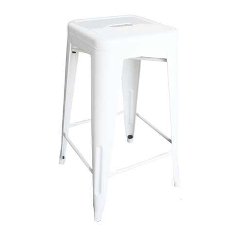 White Tolix Bar Stool