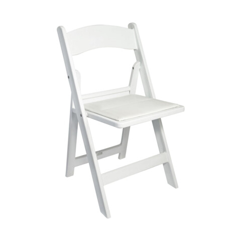 White Folding Chair