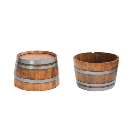 Half Wine Barrel