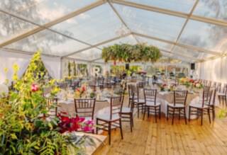 Wedding Marquee by Event Marquees | © Event Marquees