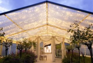 Clear Wedding Marquee by Event Marquees | © Event Marquees