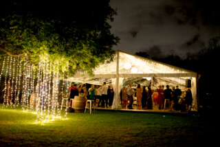 Clear Wedding Marquee by Event Marquees | © Event Marquees