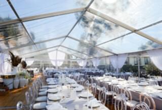 Clear Marquee Hire by Event Marquees | © Event Marquees