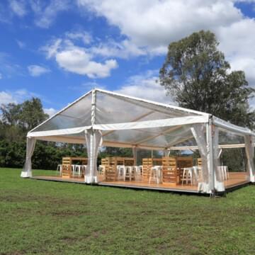 Clear Marquee Hire by Event Marquees | © Event Marquees | © Event Marquees