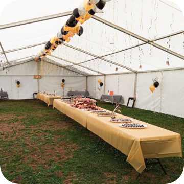 Large Party Marquee Hire by Event Marquees | © Event Marquees