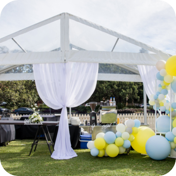 Party Tent Hire by Event Marquees | © Event Marquees Party Tent Hire by Event Marquees | © Event Marquees