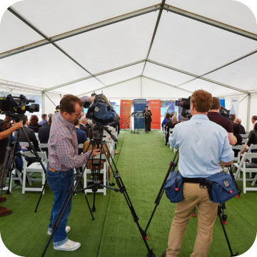 Large Corporate Marquee Hire by Event Marquees | © Event Marquees