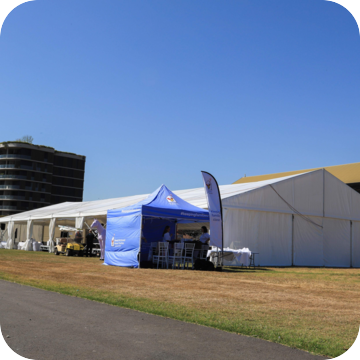 Large Corporate Marquee Hire by Event Marquees | © Event Marquees