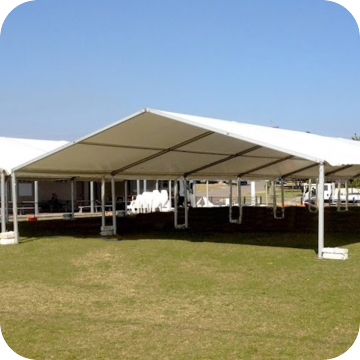 Temporary Warehouse Structures by Event Marquees | © Event Marquees