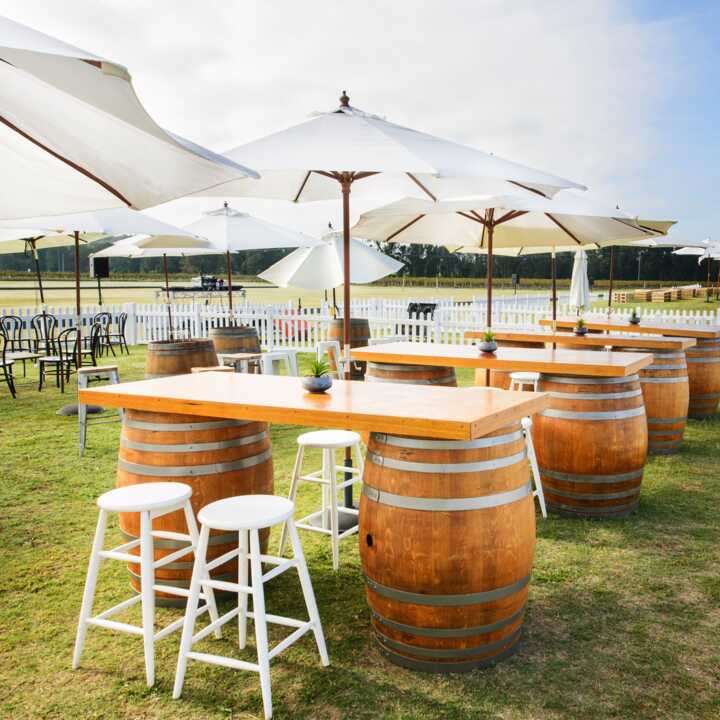 Wine Barrel Hire by Event Marquees | © Event Marquees | © Event Marquees