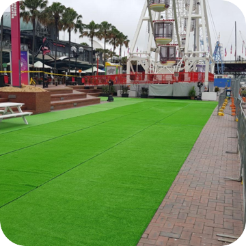 Artificial Grass Hire by Event Marquees | © Event Marquees