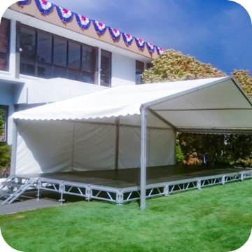 Stage Hire by Event Marquees | © Event Marquees