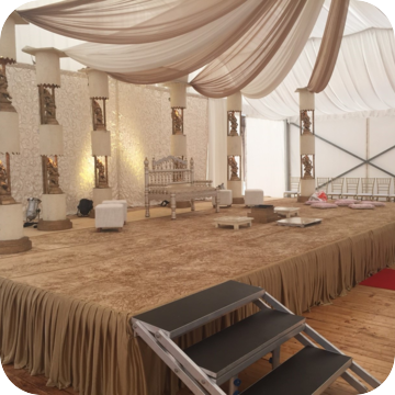 Stage Hire by Event Marquees | © Event Marquees