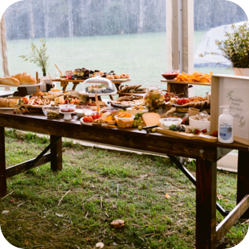 Farm Table for Sale by Event Marquees | © Event Marquees