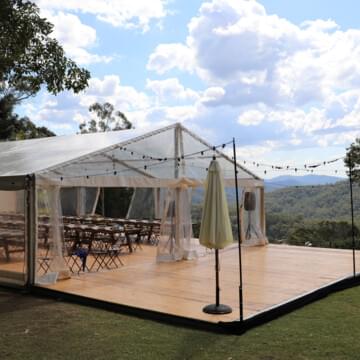 Farm Table Hire by Event Marquees | © Event Marquees | © Event Marquees