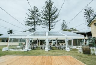 Clear Marquee Hire by Event Marquees | © Event Marquees