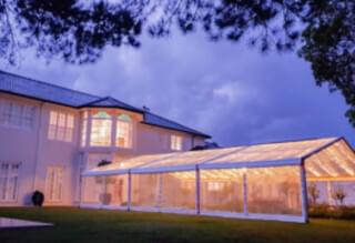 Clear Marquee Hire by Event Marquees | © Event Marquees