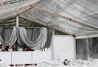 Clear Wedding Marquee by Event Marquees | © Event Marquees