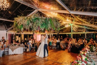 Clear Wedding Marquee by Event Marquees | © Event Marquees