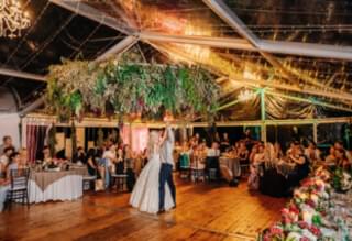 Clear Wedding Marquee by Event Marquees | © Event Marquees