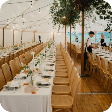 Hampton Tent Hire by Event Marquees | © Event Marquees