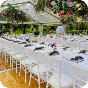 Clear Marquee Hire by Event Marquees | © Event Marquees