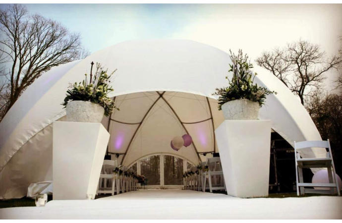 White Folding Chair for Sale by Event Marquees | © Event Marquees