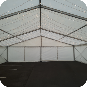 Marquee Hire for 100 guests by Event Marquees | © Event Marquees