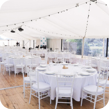 Marquee Hire for 300 guests by Event Marquees | © Event Marquees