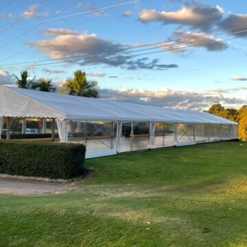 Marquee Hire for 300 plus guests by Event Marquees | © Event Marquees