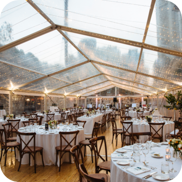 Marquee Hire for 300 plus guests by Event Marquees | © Event Marquees