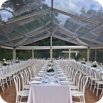 Clear marquee hire by Event Marquees | © Event Marquees Clear marquee hire by Event Marquees | © Event Marquees