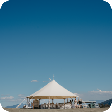 Wedding Hampton Tent Hire by Event Marquees | © Event Marquees