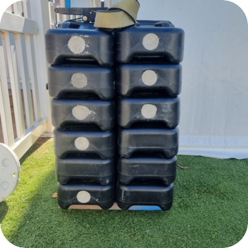 Black Weight for sale by Event Marquees | © Event Marquees