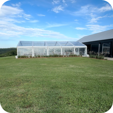 Clear Marquee Hire by Event Marquees | © Event Marquees