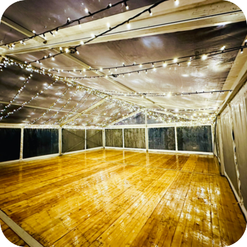 Clear Marquee Hire by Event Marquees | © Event Marquees