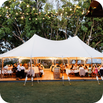Hampton Tent Hire by Event Marquees | © Event Marquees