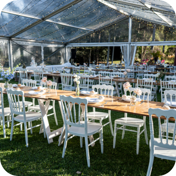 Wedding Marquee Hire by Event Marquees | © Event Marquees