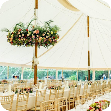 Wedding Accessories hire by Event Marquees | © Event Marquees