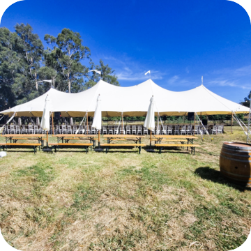 Hampton Tent Hire by Event Marquees | © Event Marquees