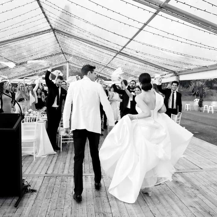 Clear Wedding Marquee Hire by Event Marquees | © Event Marquees