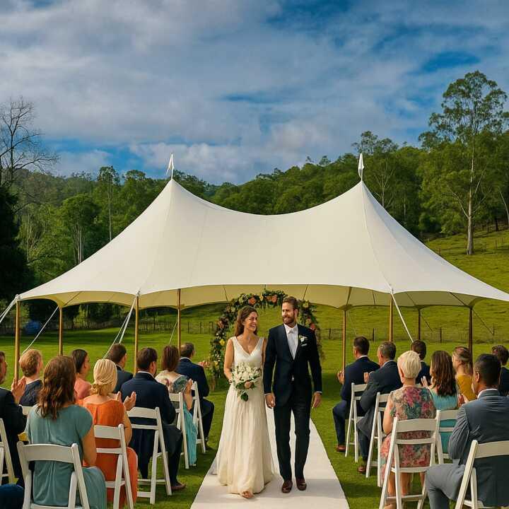 Wedding Hampton Tent Hire by Event Marquees | © Event Marquees Wedding Hampton Tent Hire by Event Marquees | © Event Marquees
