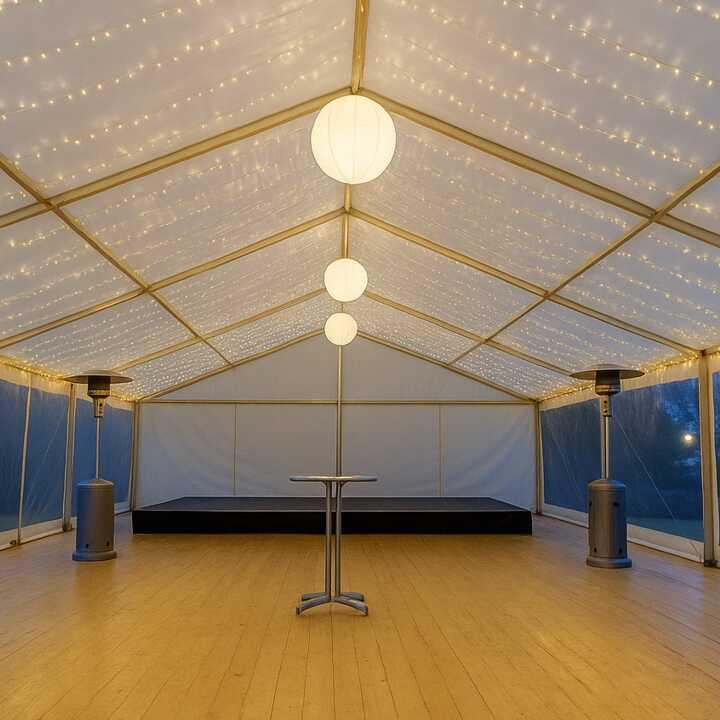 Heater Hire by Event Marquees | © Event Marquees